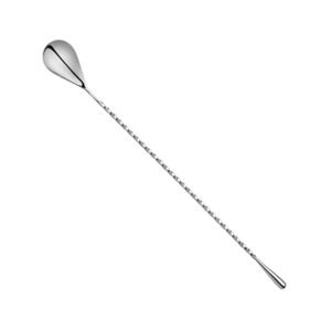 Barspoon Teardrop silver 30cm